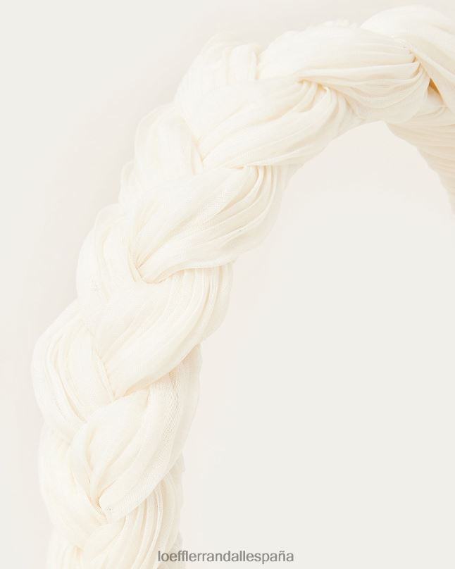 accesorios 04282137 perla mujer Loeffler Randall diadema trenzada lila