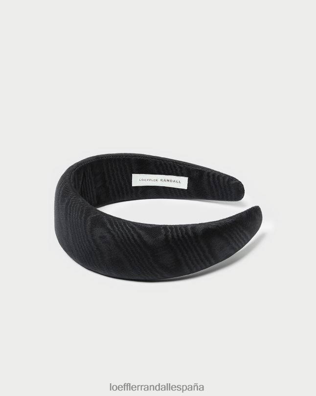 accesorios 04282148 muaré negro mujer Loeffler Randall diadema bellamy