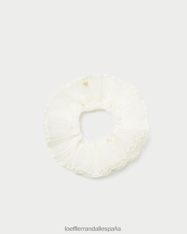 accesorios 04282161 perla mujer Loeffler Randall coletero a capas plisado emmy