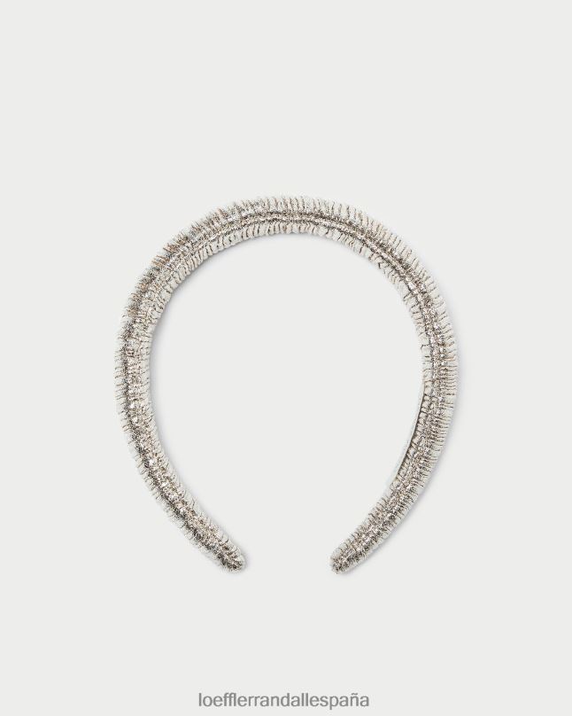 accesorios 04282165 champán mujer Loeffler Randall diadema hinchada marina