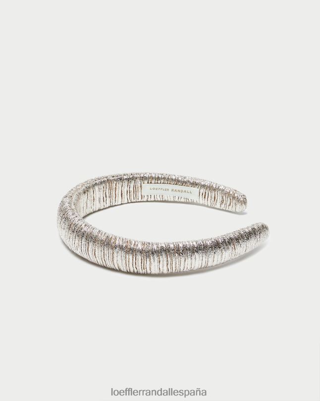 accesorios 04282165 champán mujer Loeffler Randall diadema hinchada marina