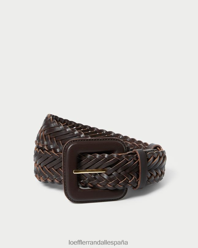 accesorios 04282168 chocolate mujer Loeffler Randall cinturón fino oliver