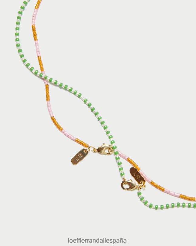 accesorios 04282408 brillante multi mujer Loeffler Randall conjunto de collar de cuentas