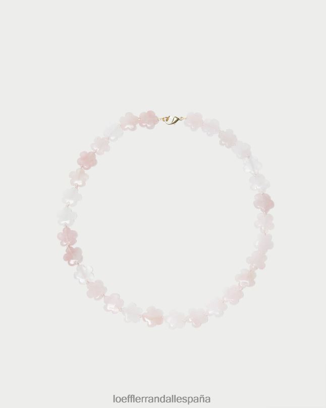 accesorios 04282411 ballet mujer Loeffler Randall collar mina con cuentas florales