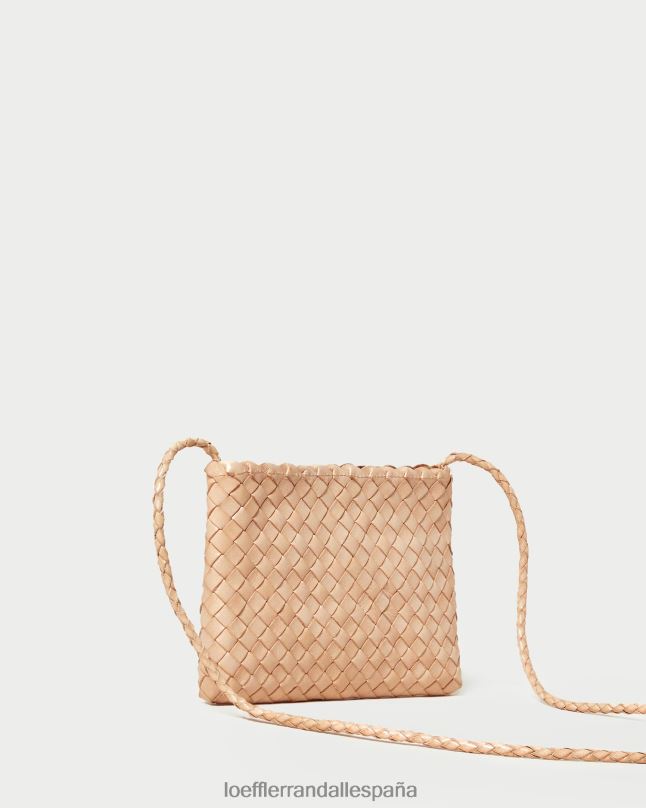bolsas 04282325 arena del desierto mujer Loeffler Randall bandolera tejida marison