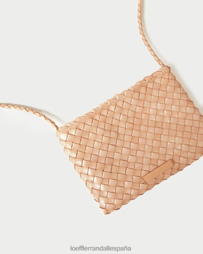 bolsas 04282325 arena del desierto mujer Loeffler Randall bandolera tejida marison