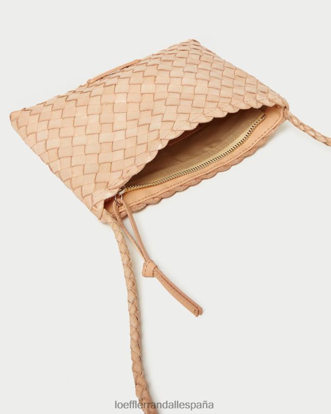 bolsas 04282325 arena del desierto mujer Loeffler Randall bandolera tejida marison