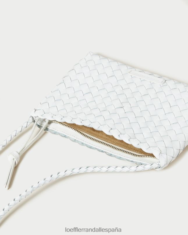 bolsas 04282330 blanco mujer Loeffler Randall bandolera tejida marison
