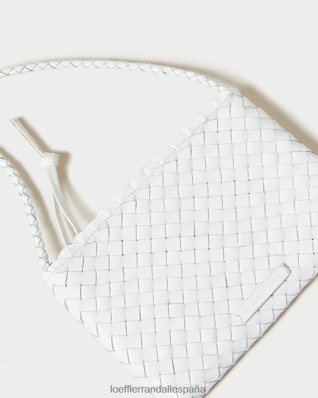 bolsas 04282330 blanco mujer Loeffler Randall bandolera tejida marison