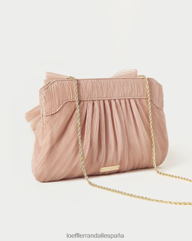 bolsas 04282335 belleza mujer Loeffler Randall bolso de mano con lazo rayne