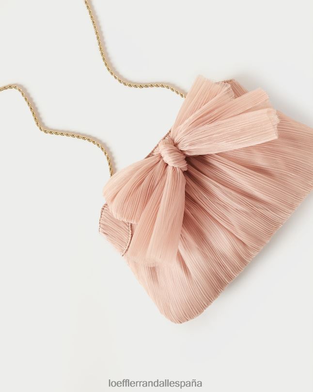 bolsas 04282335 belleza mujer Loeffler Randall bolso de mano con lazo rayne