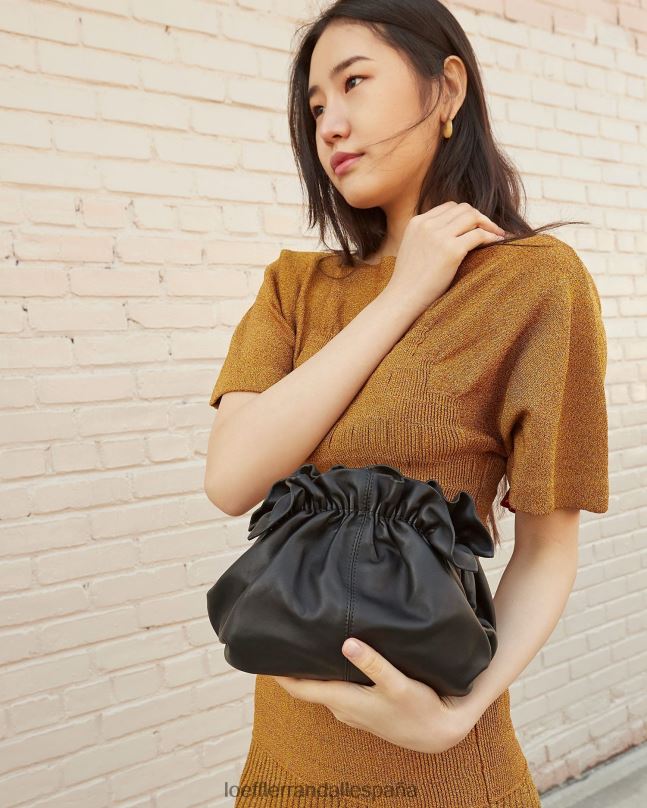 bolsas 04282336 napa negra mujer Loeffler Randall bolso mini willa