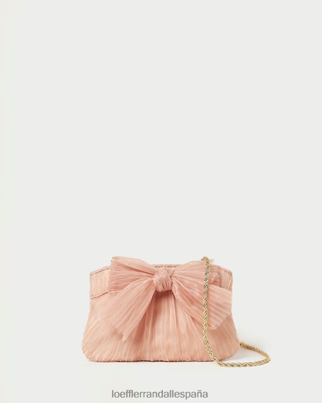 bolsas 04282338 belleza mujer Loeffler Randall bolso de mano rochelle mini con lazo