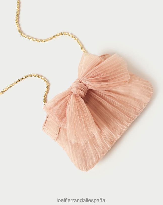 bolsas 04282338 belleza mujer Loeffler Randall bolso de mano rochelle mini con lazo