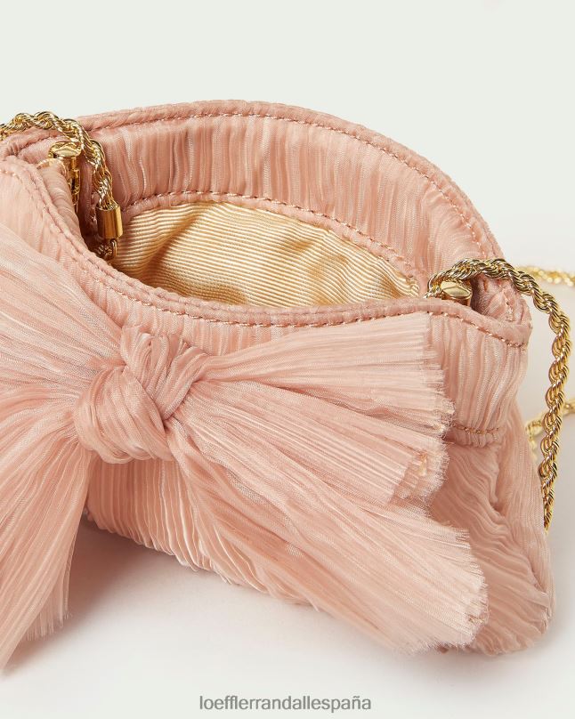 bolsas 04282338 belleza mujer Loeffler Randall bolso de mano rochelle mini con lazo