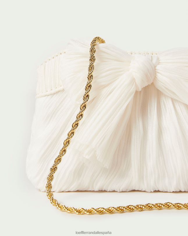 bolsas 04282340 perla mujer Loeffler Randall bolso de mano rochelle mini con lazo