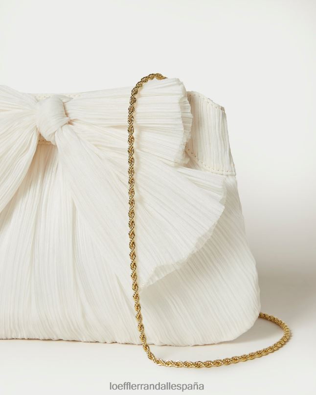 bolsas 04282341 perla mujer Loeffler Randall bolso de mano con lazo rayne