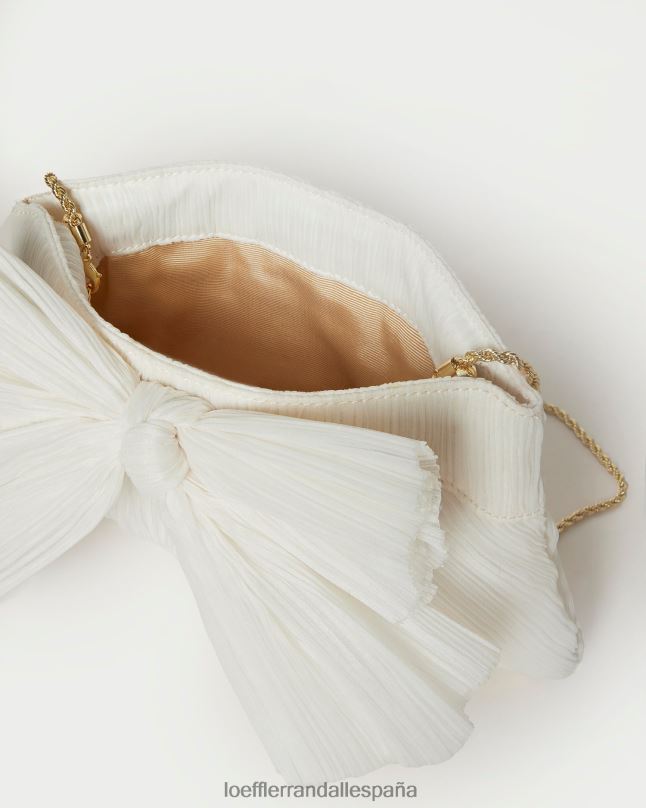 bolsas 04282341 perla mujer Loeffler Randall bolso de mano con lazo rayne