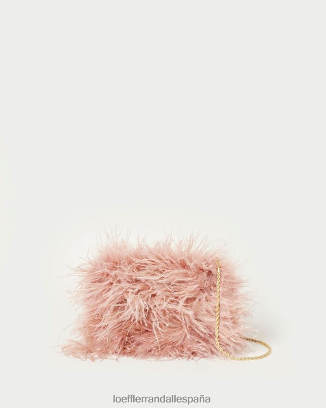 bolsas 04282343 rubor mujer Loeffler Randall bolso mini plumas zahara