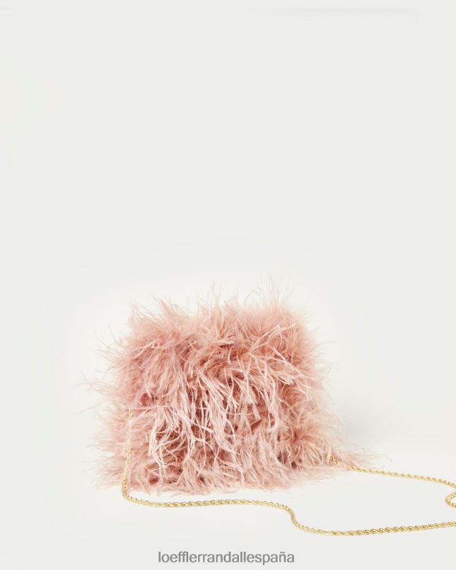 bolsas 04282343 rubor mujer Loeffler Randall bolso mini plumas zahara