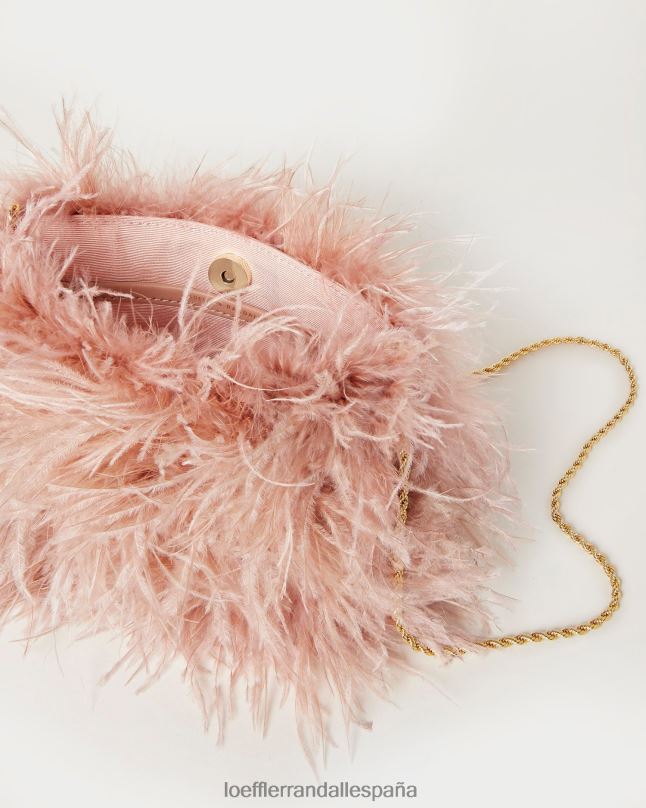 bolsas 04282343 rubor mujer Loeffler Randall bolso mini plumas zahara