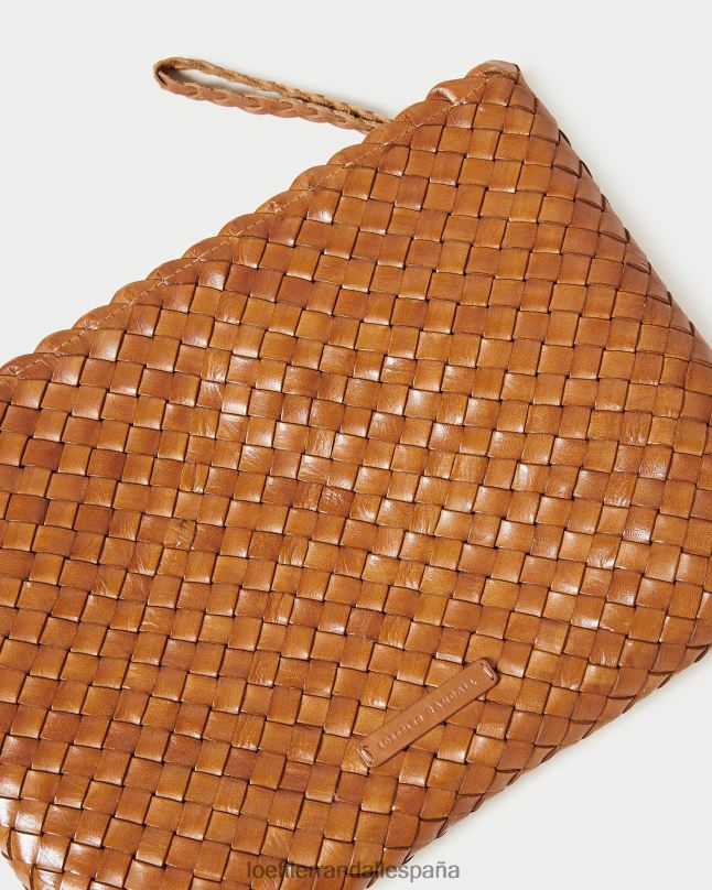 bolsas 04282353 madera mujer Loeffler Randall bolso de mano tejido plano marissa