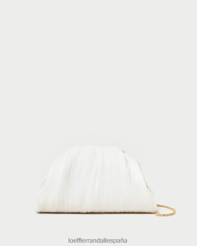 bolsas 04282360 perla mujer Loeffler Randall bolso de mano bailey con cúpula plisada