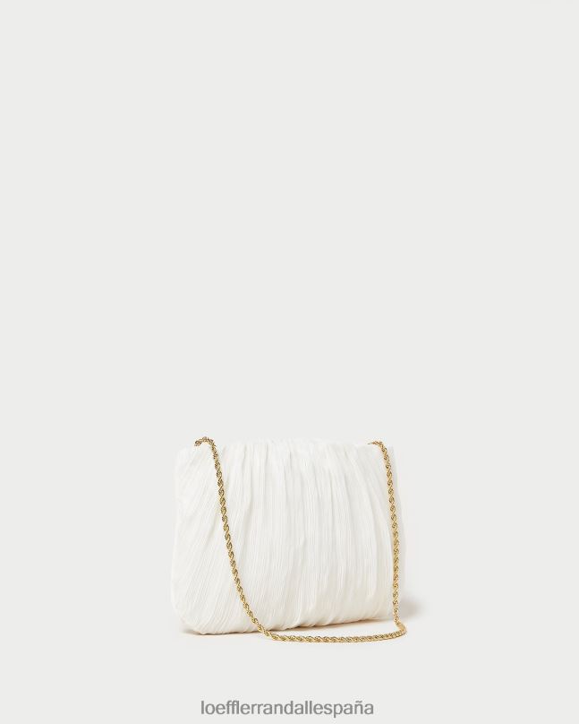 bolsas 04282362 perla mujer Loeffler Randall bolso de mano brit plano y plisado