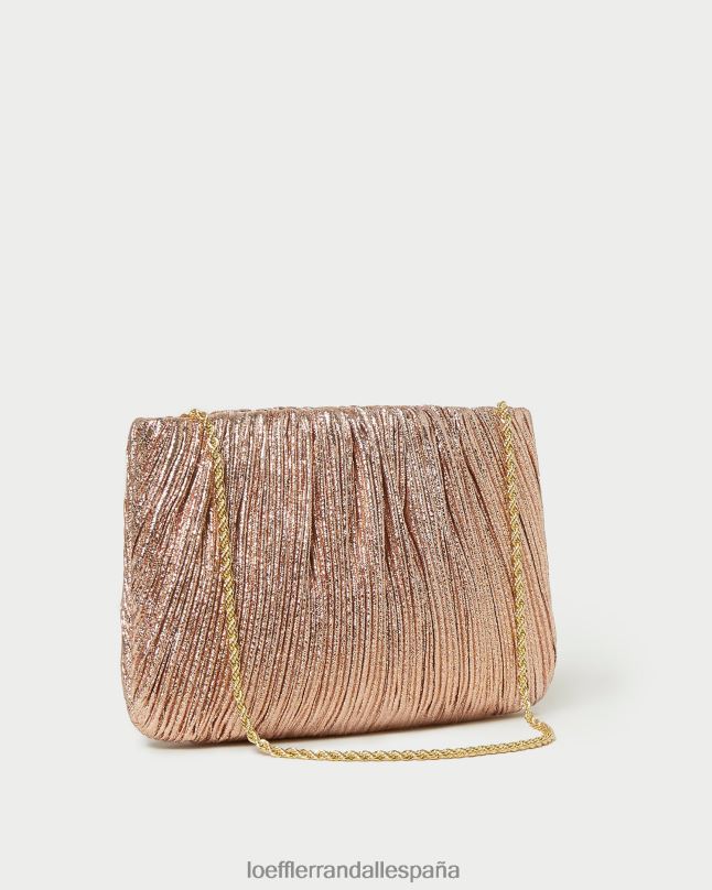 bolsas 04282366 duna mujer Loeffler Randall bolso de mano brit plano y plisado