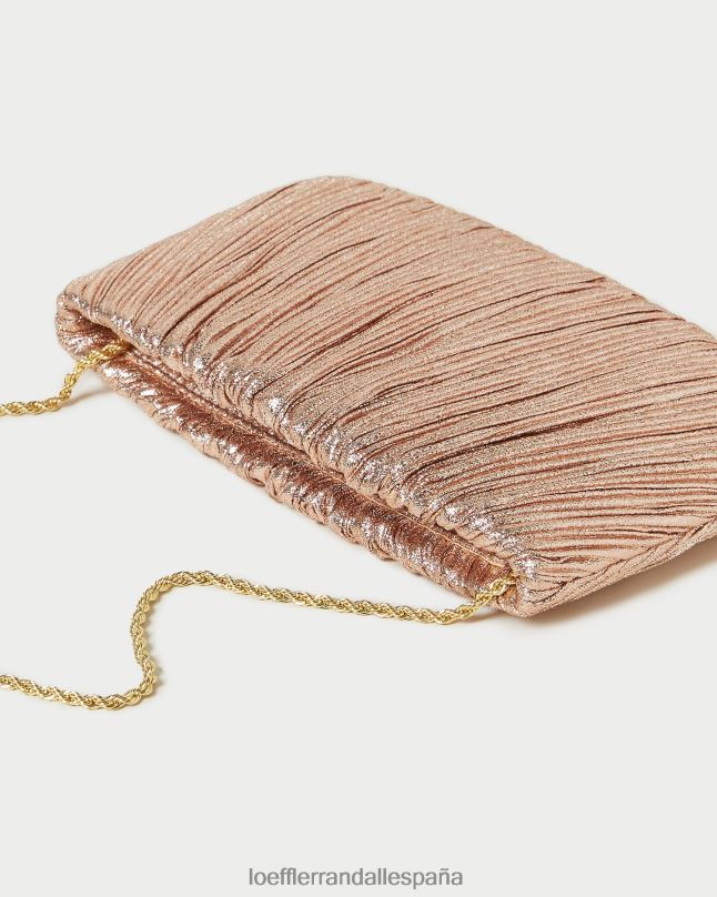bolsas 04282366 duna mujer Loeffler Randall bolso de mano brit plano y plisado