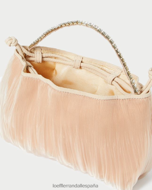 bolsas 04282377 belleza mujer Loeffler Randall bolsa plisada layne