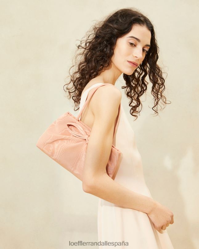 bolsas 04282378 rubor mujer Loeffler Randall bolso de mano iona con lazo inflado