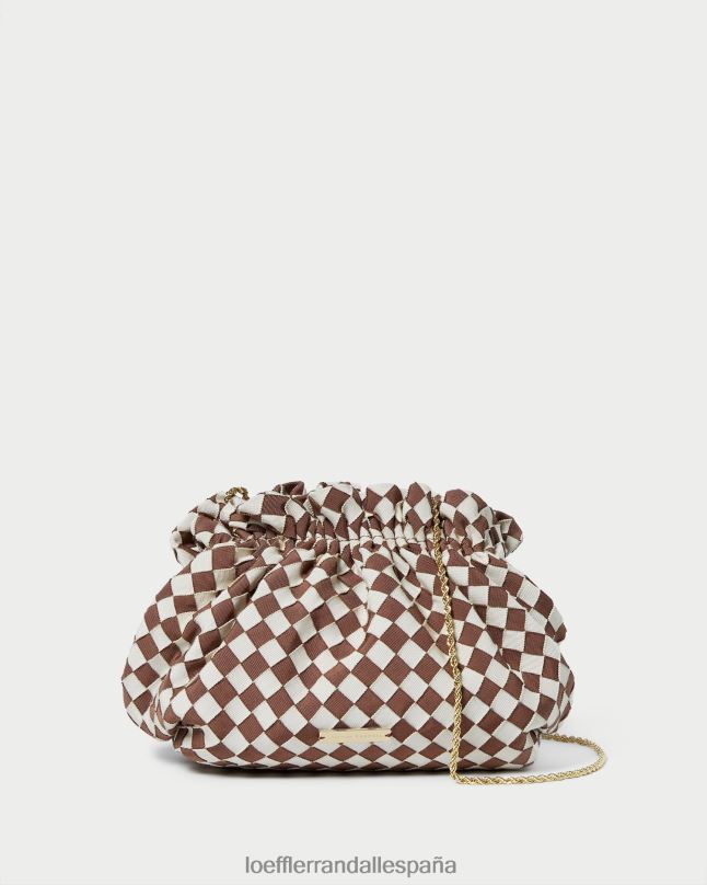 bolsas 04282383 marrón/crema mujer Loeffler Randall bolso mini willa