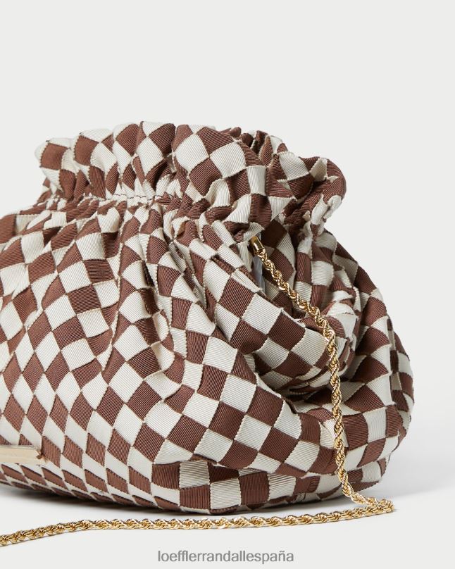 bolsas 04282383 marrón/crema mujer Loeffler Randall bolso mini willa