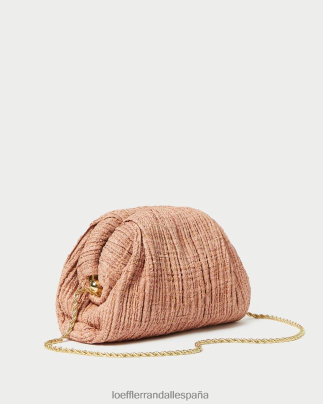 bolsas 04282387 rubor mujer Loeffler Randall bolso de mano bailey con cúpula plisada