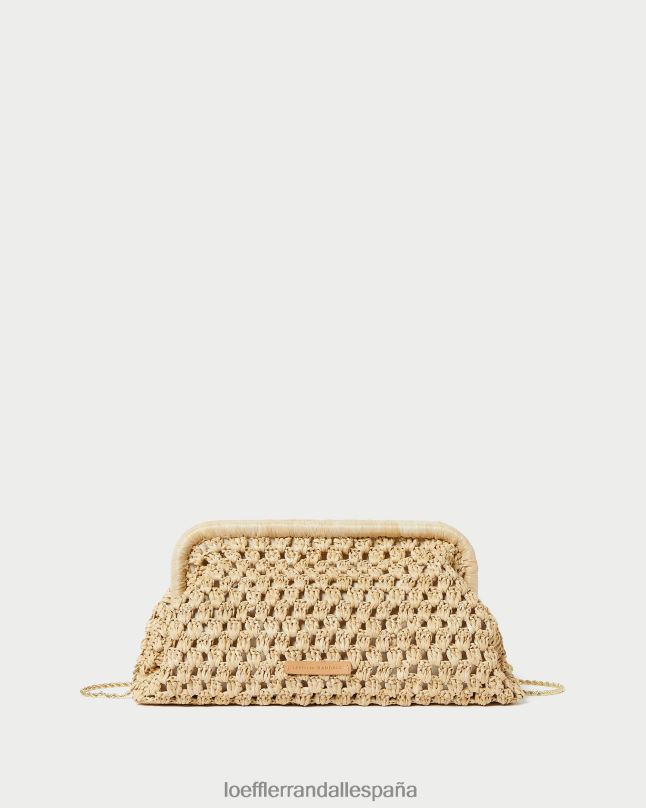 bolsas 04282390 natural mujer Loeffler Randall embrague de marco trudie