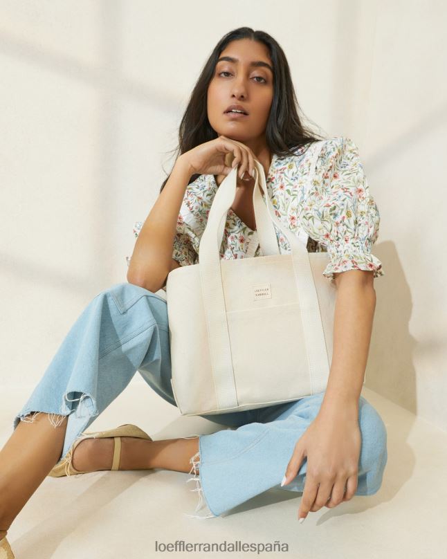 bolsas 04282313 natural mujer Loeffler Randall bolso tote bennett mediano