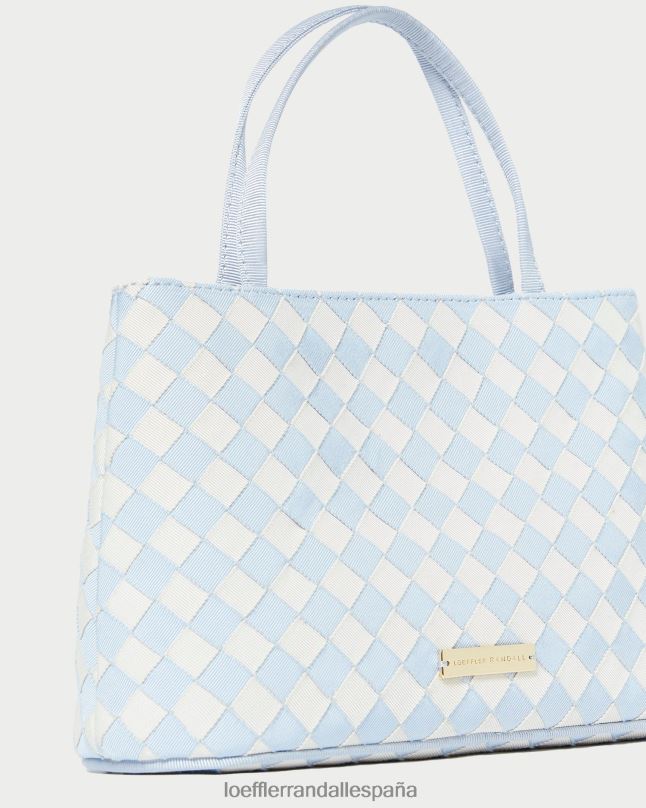 bolsas 04282317 azul claro/crema mujer Loeffler Randall bolso mini pececillo