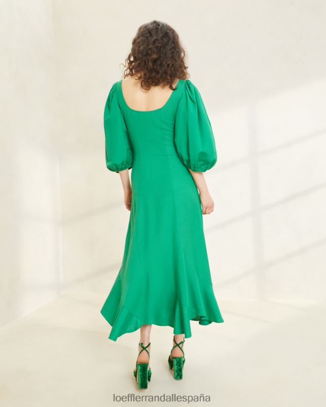ropa 04282185 Esmeralda mujer Loeffler Randall vestido carmina curva