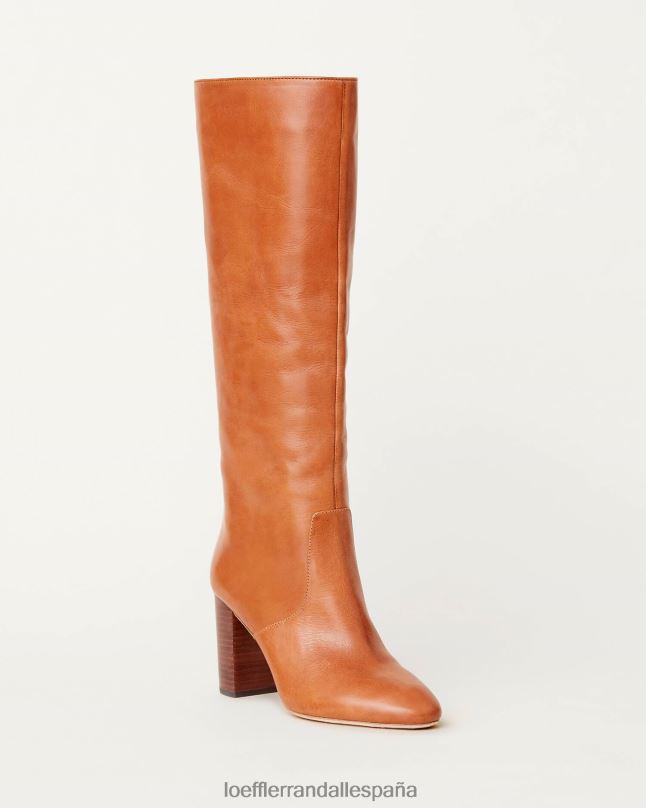 zapatos 04282268 coñac mujer Loeffler Randall bota alta dorada