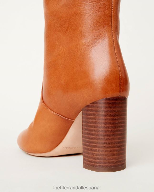 zapatos 04282268 coñac mujer Loeffler Randall bota alta dorada