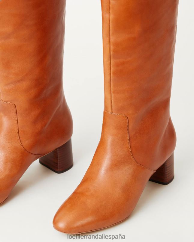 zapatos 04282271 coñac mujer Loeffler Randall bota alta gia