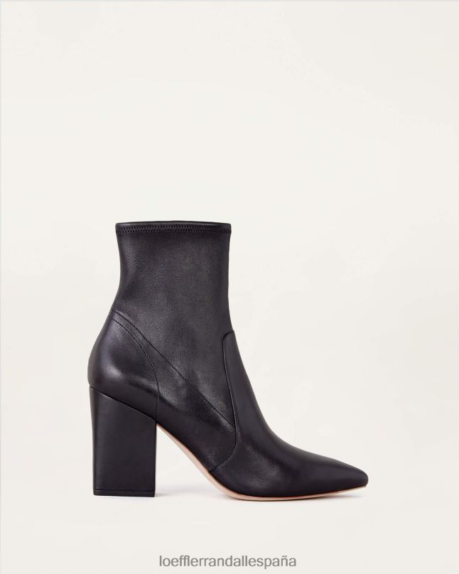 zapatos 04282276 negro mujer Loeffler Randall botín fino de cuero isla