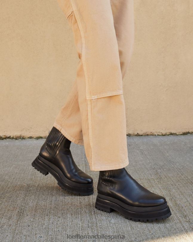 zapatos 04282277 negro mujer Loeffler Randall bota con plataforma toni