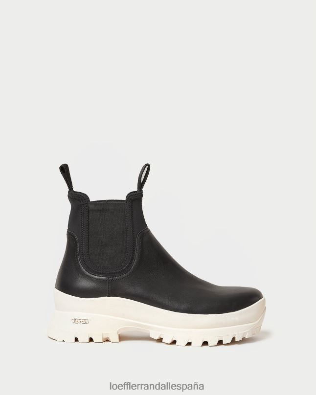 zapatos 04282280 blanco negro mujer Loeffler Randall bota de clima crema tara