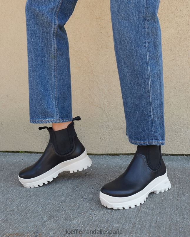 zapatos 04282280 blanco negro mujer Loeffler Randall bota de clima crema tara