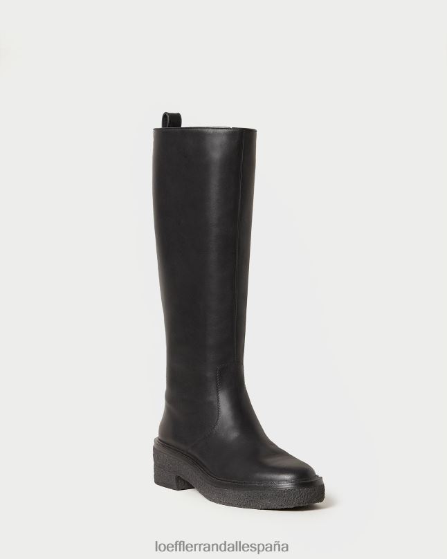 zapatos 04282281 negro mujer Loeffler Randall bota alta collins