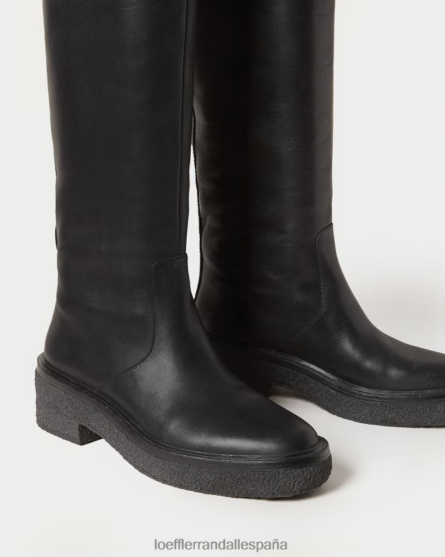 zapatos 04282281 negro mujer Loeffler Randall bota alta collins