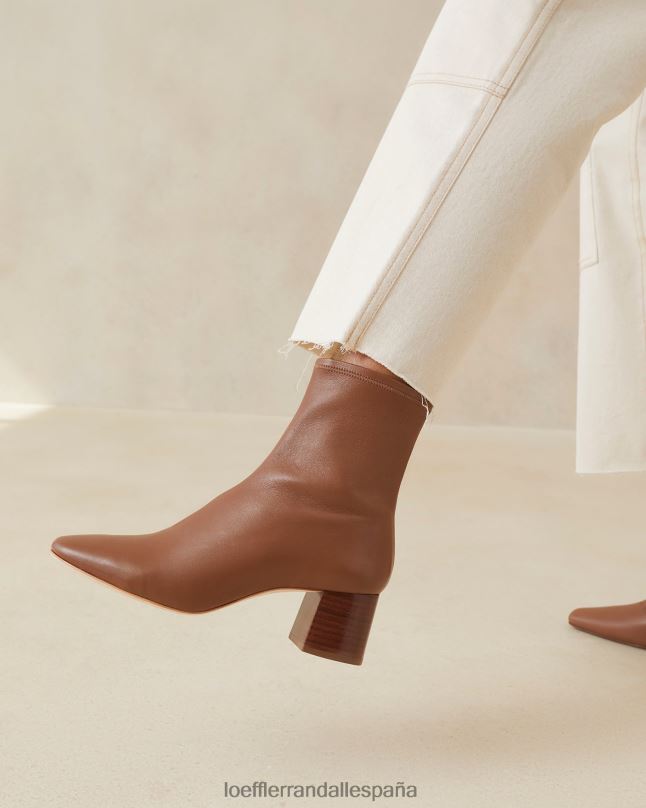 zapatos 04282287 bellota mujer Loeffler Randall botín elástico con tacón medio Alec