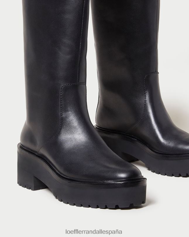zapatos 04282290 negro mujer Loeffler Randall bota alta carlee
